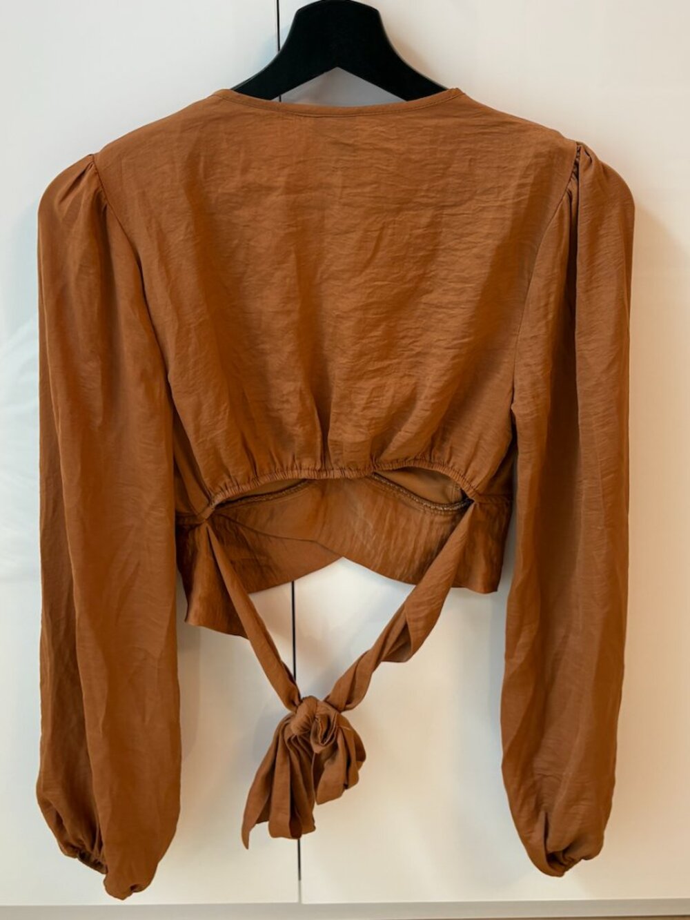 Windsor | Rust Tie-Back Top - Picture 3 of 4